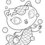 coloriage Gabby Chat pour enfants à télécharger