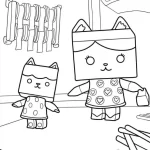 coloriage Gabby Chat a dessiner et imprimer