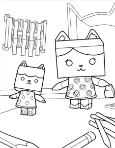 coloriage Gabby Chat a dessiner et imprimer