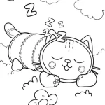 coloriage Gabby Chat et apprentissage