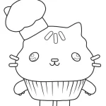 coloriage Gabby Chat à imprimer gratuitement pdf