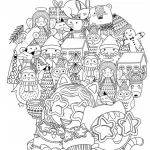 coloriage Gabby Chat à imprimer kawaii