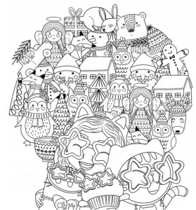 coloriage Gabby Chat à imprimer kawaii