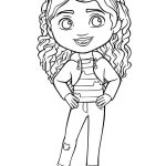 coloriage Gabby Chat et dessin a imprimer