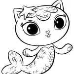 coloriage Gabby Chat a dessiner et imprimer