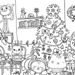 coloriage Gabby Chat pour enfant de 4 ans