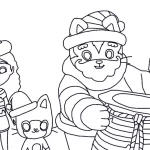 coloriage Gabby Chat a imprimer