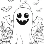 coloriage Halloween a imprimer gratuit