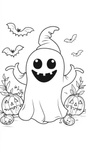 coloriage Halloween a imprimer gratuit