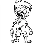 coloriage Halloween pour enfant de 10 ans