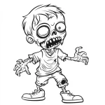coloriage Halloween pour enfant de 10 ans