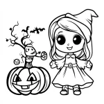 coloriage Halloween à imprimer gratuitement