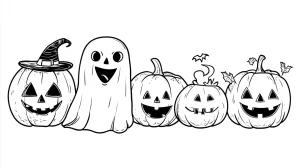 coloriage Halloween à imprimer gratuitement pdf