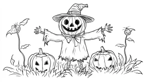 coloriage Halloween à imprimer pdf gratuit