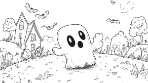 coloriage Halloween a colorier en ligne