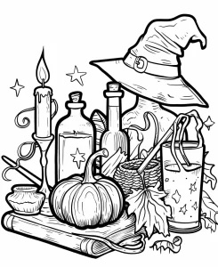 a imprimer coloriage Halloween gratuit