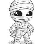 coloriage Halloween à imprimer pour enfant de 12 ans