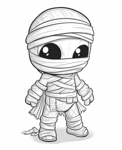 coloriage Halloween à imprimer pour enfant de 12 ans