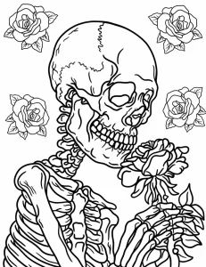 coloriage Halloween pour enfant de 5 ans