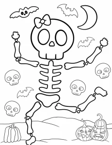 coloriage Halloween d