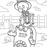 coloriage Halloween à imprimer a4