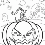 télécharger coloriage Halloween gratuit