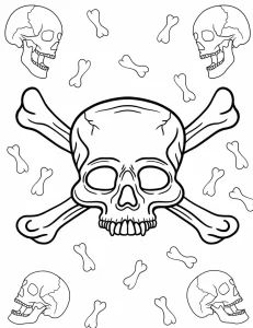 coloriage Halloween pour enfant de à imprimer