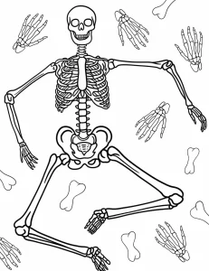 coloriage Halloween pour enfant de 5 ans