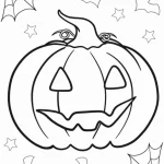 image de coloriage Halloween pour enfant