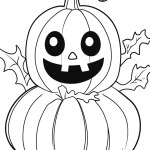 coloriage Halloween pour enfant a imprimer gratuit