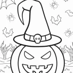 coloriage Halloween pour enfant gratuit
