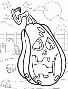 imprimer coloriage Halloween gratuit