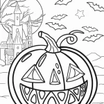 coloriage Halloween a imprimer