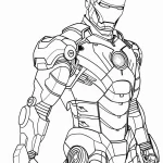 télécharger coloriage Iron Man gratuit