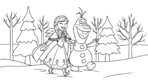 coloriage La Reine Des Neiges update gratuit a imprimer