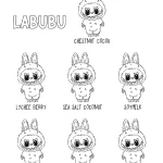 coloriage Labubu gratuit