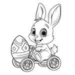 coloriage Lapin à imprimer