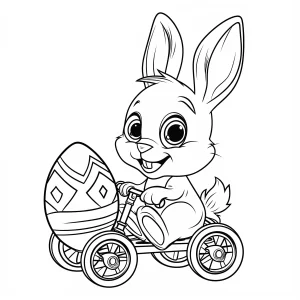 coloriage Lapin à imprimer