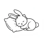 coloriage Lapin a imprimer