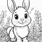 coloriage Lapin à imprimer gratuitement pdf