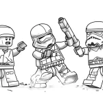 coloriage Lego à imprimer gratuitement
