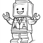 coloriage Lego pour enfant de 4 ans