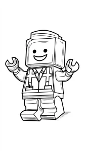 coloriage Lego pour enfant de 4 ans