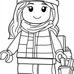 coloriage Lego pour enfant de 5 ans