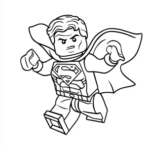 coloriage Lego pour enfant de à imprimer