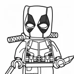 coloriage Lego à imprimer pdf gratuit