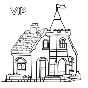 coloriage Lego gratuit