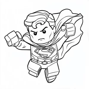 coloriage Lego et decoupage a imprimer gratuit