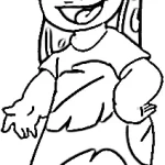 coloriage Lilo pour enfant