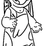 coloriage Lilo d
